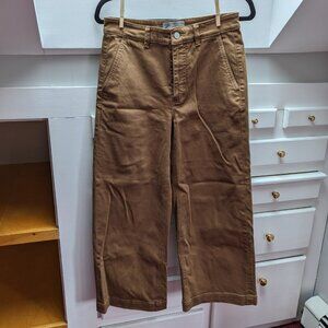 Everlane Wide Leg Crop in Ochre